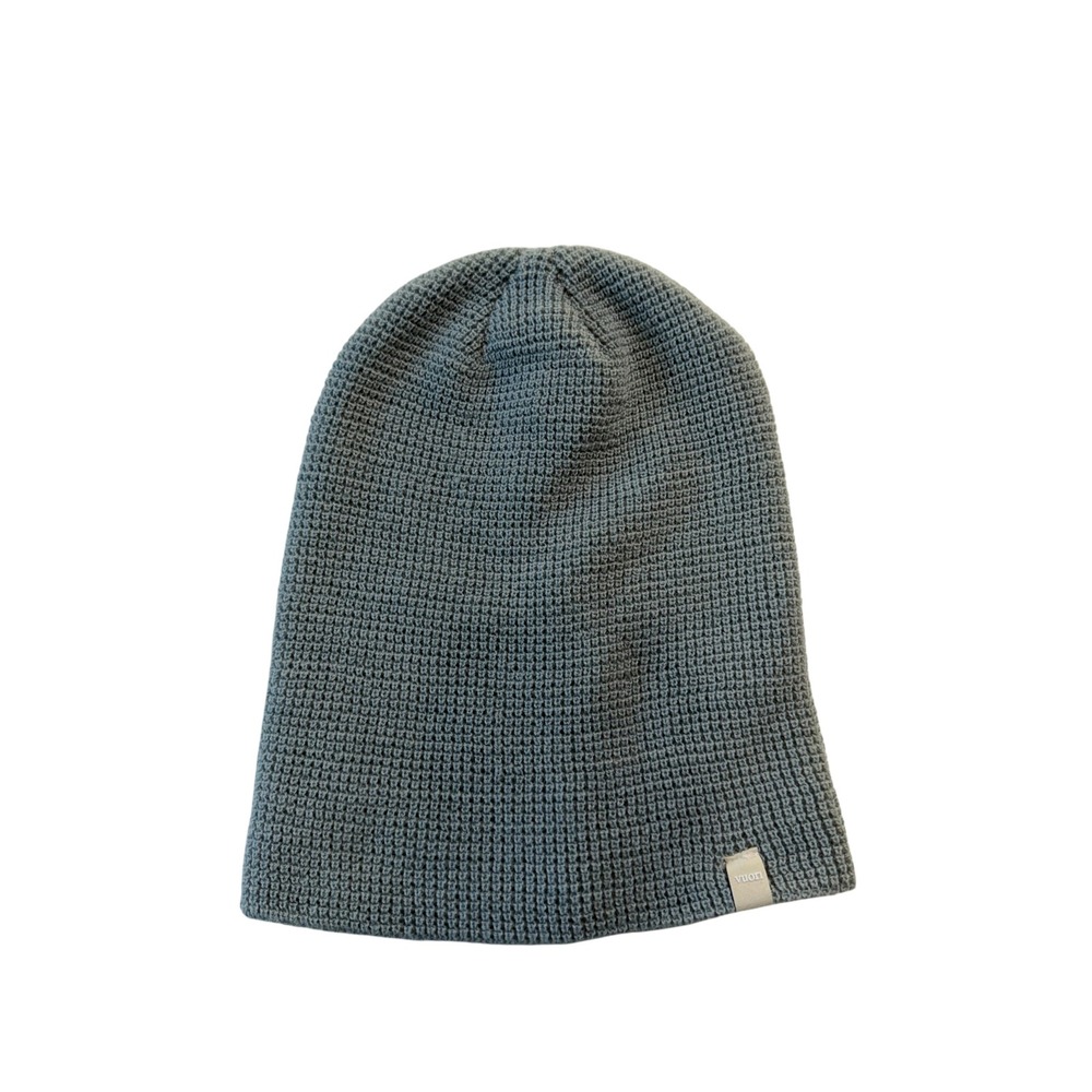 Vuori Alpine Waffle Knit Blue Solid Beanie, OS